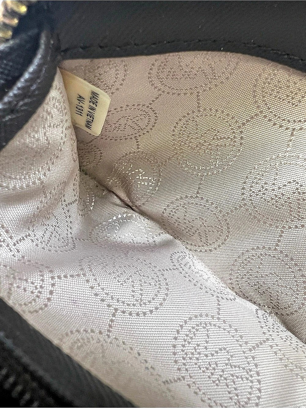 Michael Kors Tiger Stripe Zip Around Wallet Y2K Animal Print Brown Black - Picture 12 of 12